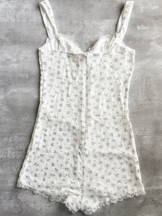 Floral Lace Romper